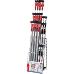 Sales displays clamping technology