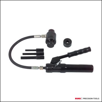 Manual hydraulic punch in plastic case