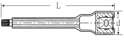 3/8" VDE XZN-pipe nr. 12175 VDE - Bilde 2