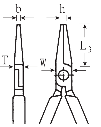 VDE-flat-tang, kort nr. 65078 - Bilde 2