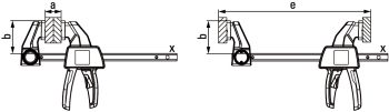 One-handed clamp EZ - Bilde 2