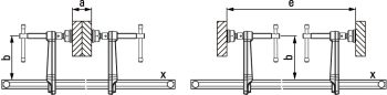 Variable high-performance clamps – Complete set GSV - Bilde 2
