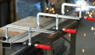 All-steel screw clamp with wooden handle classiX GS - Bilde 2