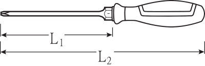 Phillips skrutrekker DRALL+ nr. 4632 - Bilde 2