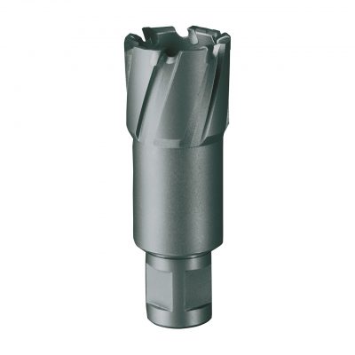 Core drill Tecrona coated with tungsten-carbide cutting edges and weldon shank (3/4″)