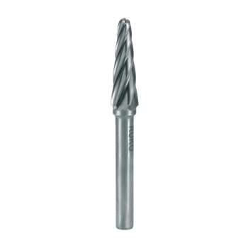 Tungsten carbide rotary burr Alu shape L round cone (KEL)