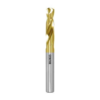 Twist drill DIN 1897  type N HSS-G TiN