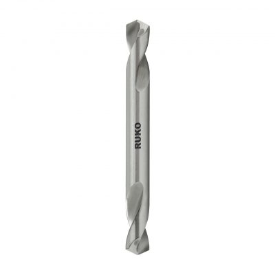 Double end drills type KV, HSS ground
